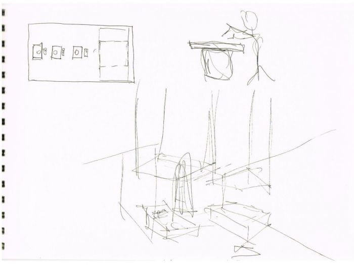 Archisio - Javier Reyes Batista - Progetto Marte museumHall allestimento temporaneo