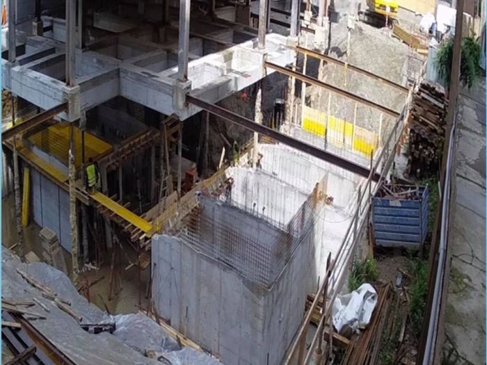 Archisio - Lamuraingegneria Cantiere - Progetto Residenza a parco solari milano