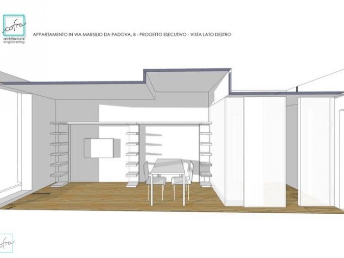 Archisio - Cofra Architettura Design Innovazione - Progetto Studio monolocale storico