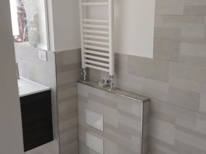 Archisio - Mani Srl Ristrutturazini - Progetto Ristrutturazione completa bagno roma zona collatina