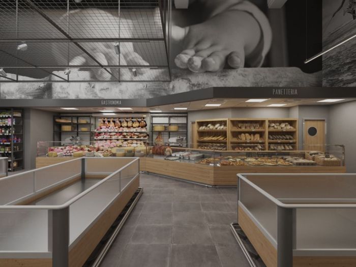 Archisio - Stefano Teofili - Progetto Supermercato roma Zona prati