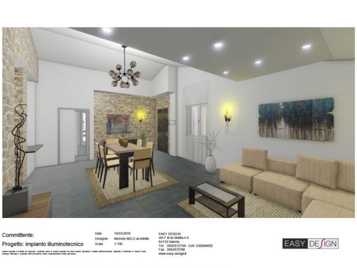 Archisio - Michele Mele - Progetto Mansarda in stile industrial-chic