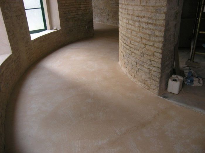 Archisio - Michela Vicchi - Progetto Pavimento in cocciopesto