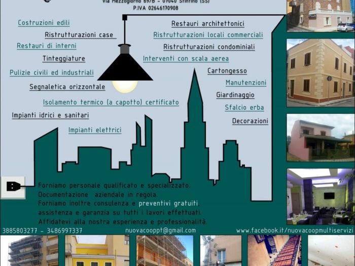 Archisio - Nuova Coop Multiservizi - Progetto Lavori