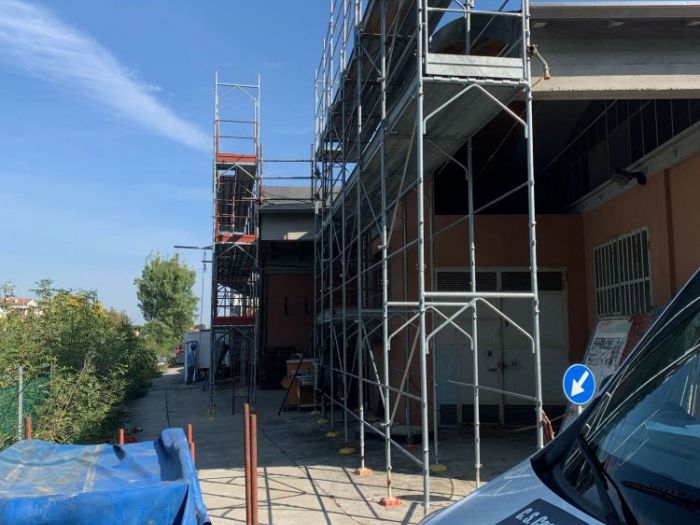 Archisio - Cs Costruzioni Snc - Progetto Ponteggio a cotignola