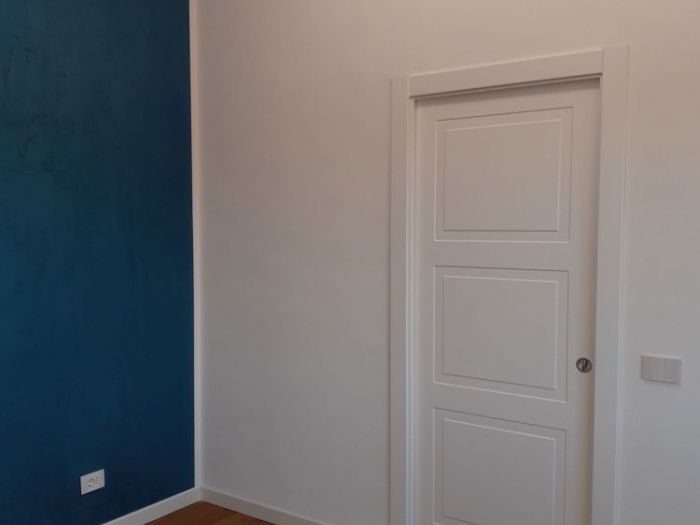 Archisio - Mani Srl Ristrutturazini - Progetto Realizzazione open space appartamento in roma con applicazione decorativo fili di seta giorgio graesan