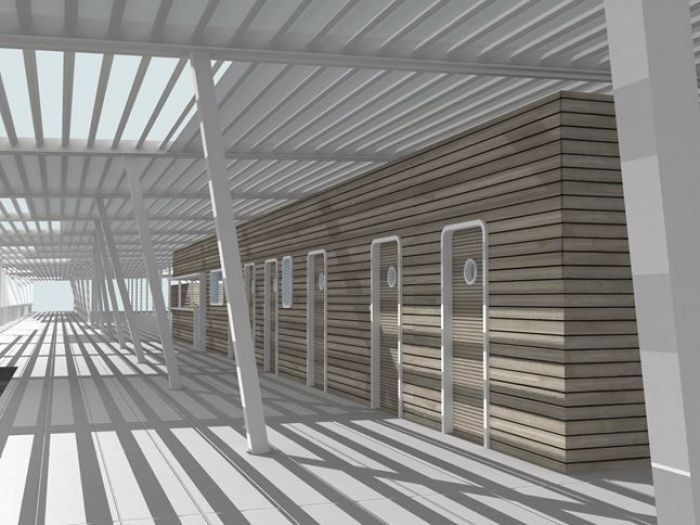 Archisio - Stefano Costantino - Progetto Progetto preliminare per la realizzazione di un bar a servizio di un hotel a giardini naxos