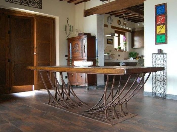 Archisio - Ferro Battuto Bottega Del Fabbro - Progetto Decorazioni scale e ringhiere i ferro