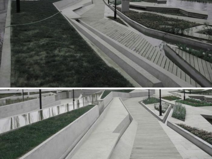 Archisio - Plasma Studio - Progetto Flowing gardens xian international horticultural expo