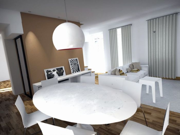 Archisio - Studio Ferretti - Progetto Ristrutturazione rusticoCompleta ristrutturazione di fabbricato rustico in abitazione privata Il fabbricato oggetto della ristrutturazione consta di due piani fuori terra ed situato allinterno del tessuto abitativo di un piccolo centro della