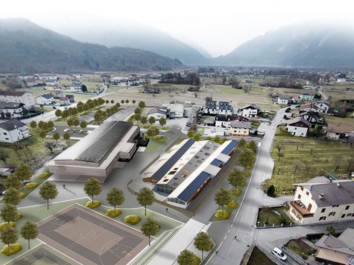 Archisio - Davide Coluzzi Daz Architect - Progetto Plesso scolastico puos di alpago