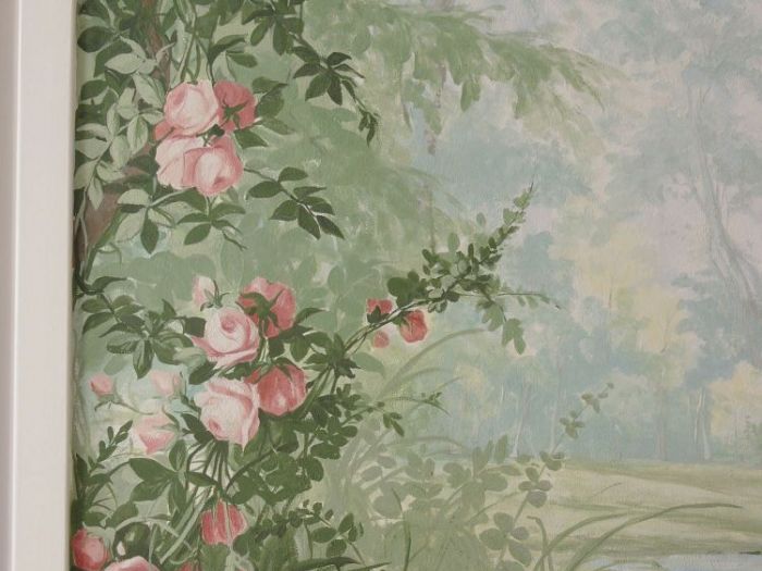 Archisio - Erica De Rosa - Progetto Trompe loeil con paesaggio primaverile