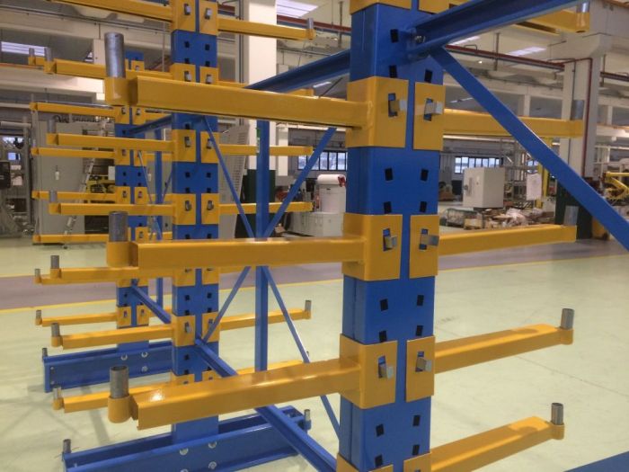 Archisio - Imetallici Di Taverna Andrea Taverna - Progetto Scaffale cantilever