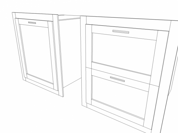 Archisio - Falegnameria Durbano Di Lorenzo Durbano - Progetto Cucina in muratura lavori in legno vari