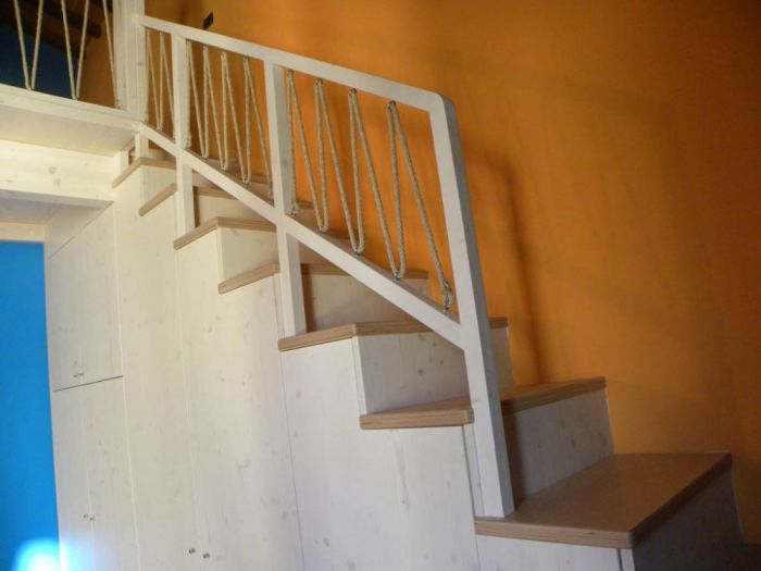 Archisio - Melloni Falegnameria - Progetto Scale e soppalchi
