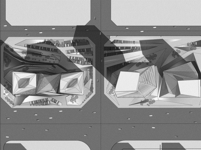 Archisio - Plasma Studio - Progetto Datong twins towers