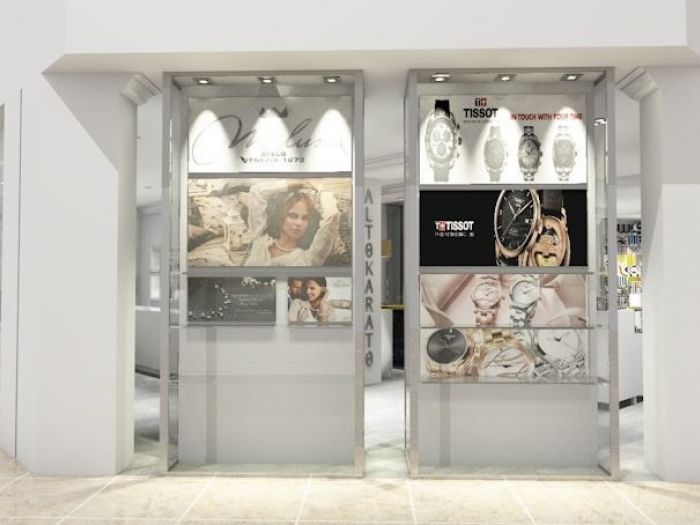 Archisio - Andrea Pontoglio - Progetto Altokarato cc la grande mela verona - luxury store