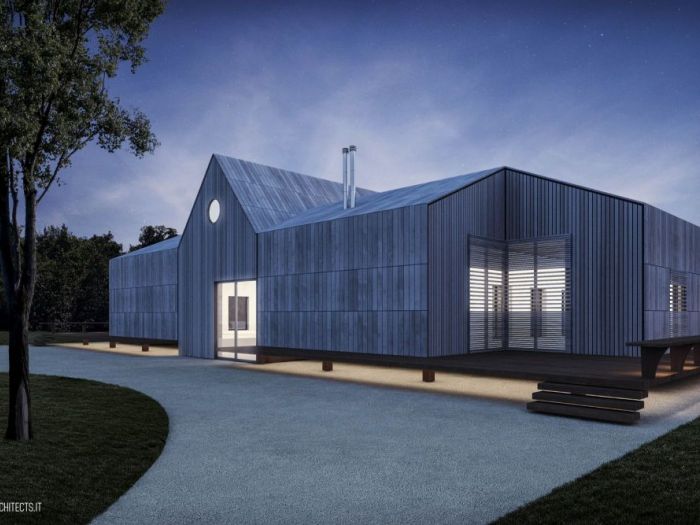 Archisio - Sf Architects - Progetto Club floating house