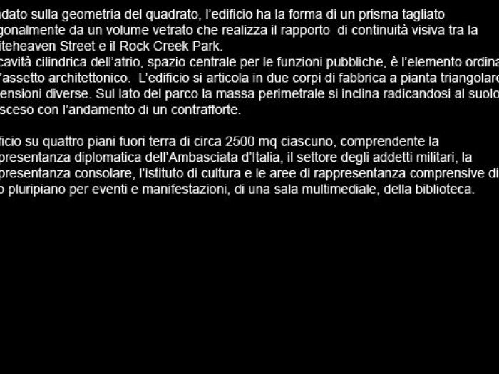 Archisio - Sartogo Architetti Associati - Progetto Nuova cancelleria dellambasciata ditalia