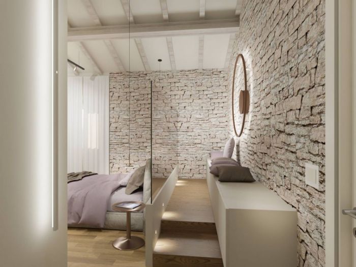 Archisio - Michelevolpi Studio Interior Design - Progetto Arredamento moderno per un rustico di campagna - tradizione e design