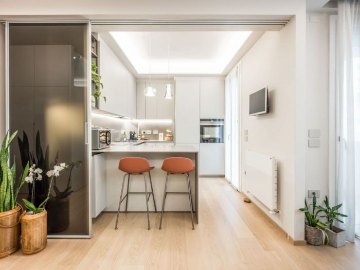 Archisio - Studio Micaela Mazzoni - Progetto Progetto di ristrutturazione appartamento su due livelli con terrazzo panoramico