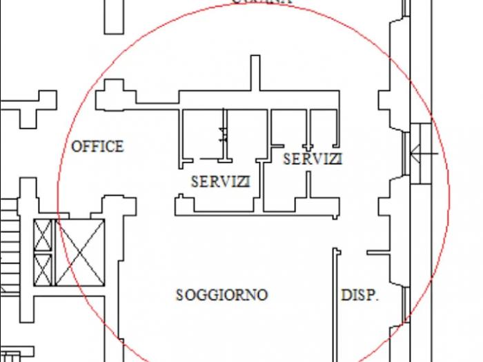 Archisio - Sandra Scanu - Progetto Progetto bagno di un ristorante annesso ad un hotel