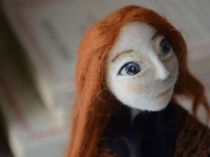 Archisio - Pupillae Art Dolls - Progetto Bambole di feltro mary jane kelly