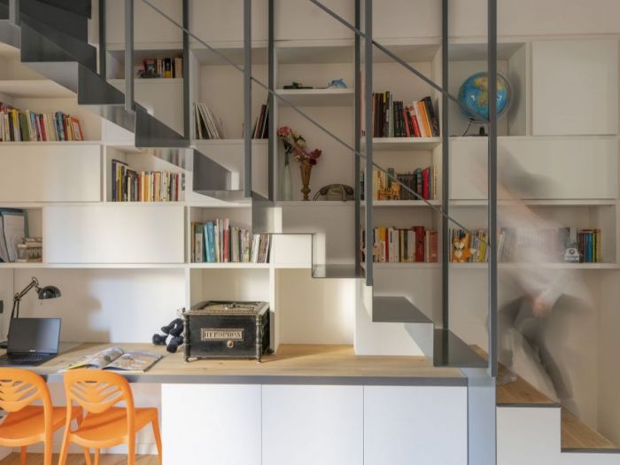 Archisio - Sara Gotti - Progetto Non solo scala i 160 mq