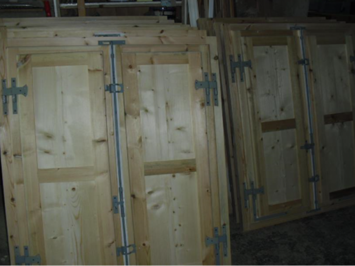 Archisio - Poli Graziano - Progetto Infissi in legno