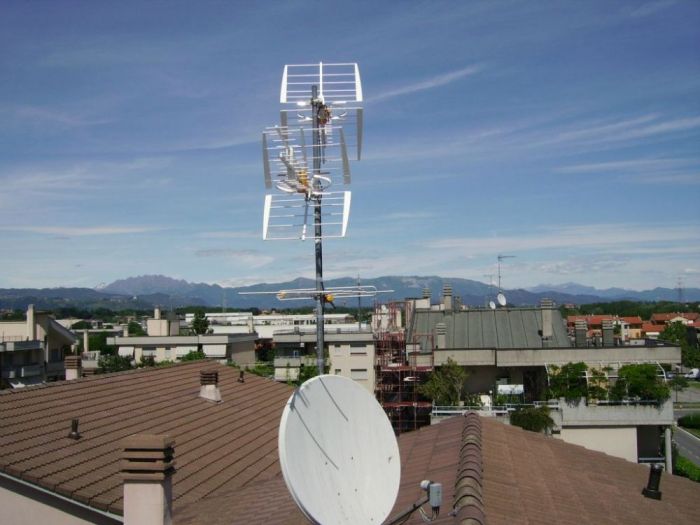 Archisio - Modernaluce Impianti Elettrici - Progetto 2010 arcore antenna tv