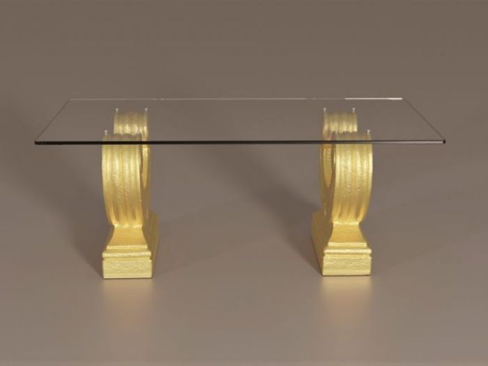 Archisio - Dablec Di Tiziano Moletta - Progetto Tavolino da salotto classico arpa