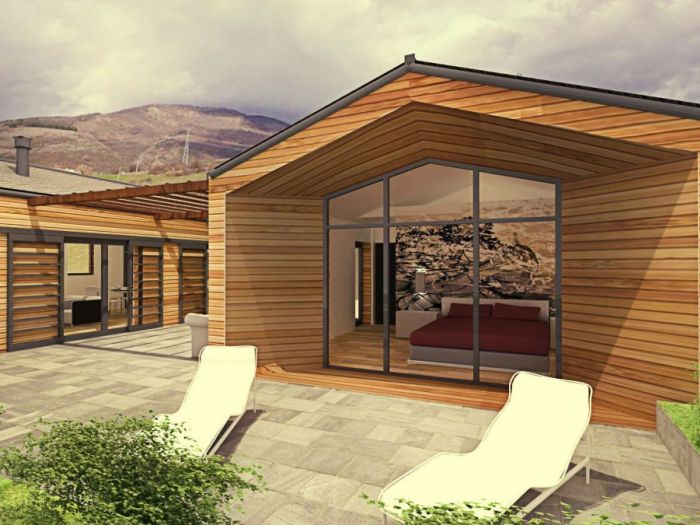 Archisio - Davide Coluzzi Daz Architect - Progetto Casa wood