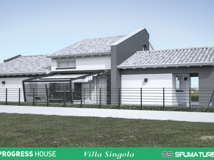 Archisio - Studiop09 - Progetto Villa 09 sfumature di grigio