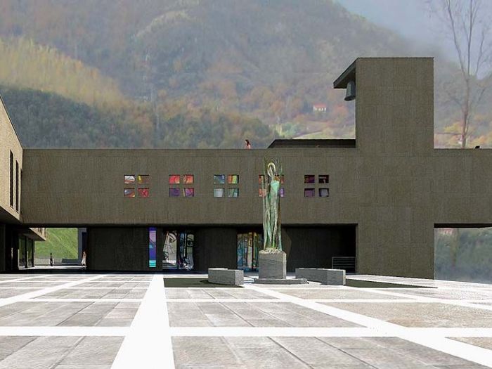 Archisio - Ruggero Lenci - Progetto Chiesa parrocchiale di s M Goretti