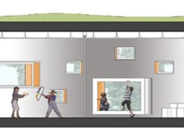 Archisio - Andrea Stipa - Progetto Concorso internazionale di design per un asilo nido a roma meno e piu 3