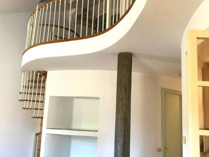 Archisio - Studio Giuseppe Dondoni Sgd - Progetto Abitazione linee curve su due livelli