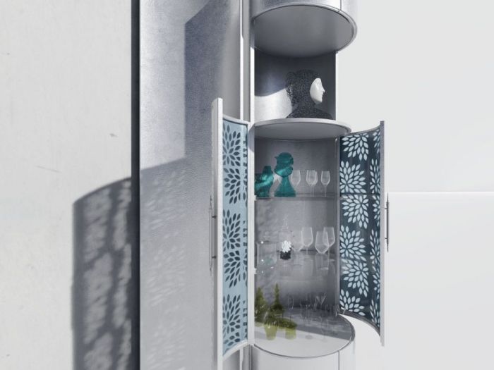 Archisio - Adele Di Mattia - Progetto Un mobile colonna