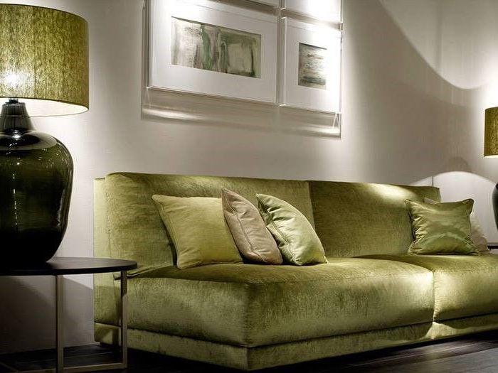 Archisio - Roberta Ortolano Interior Designer - Progetto Divani verdi