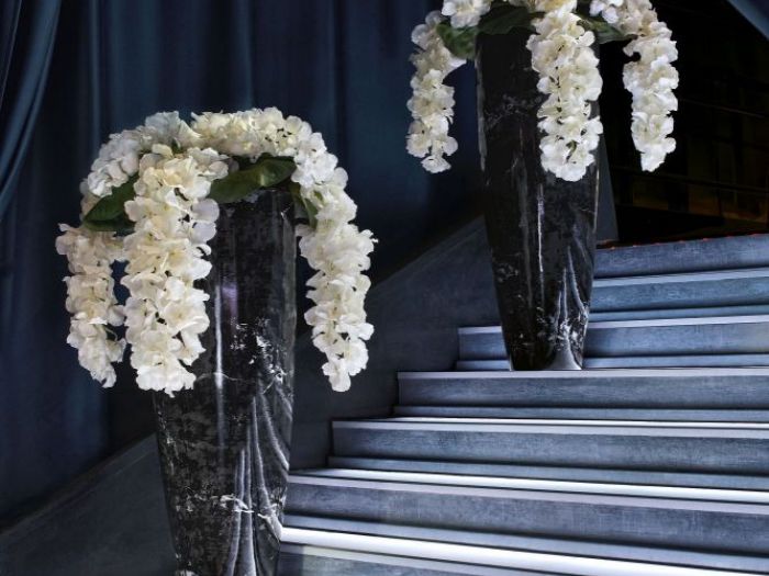 Archisio - Jupiter International srl - Progetto Set arrangement - composizioni floreali