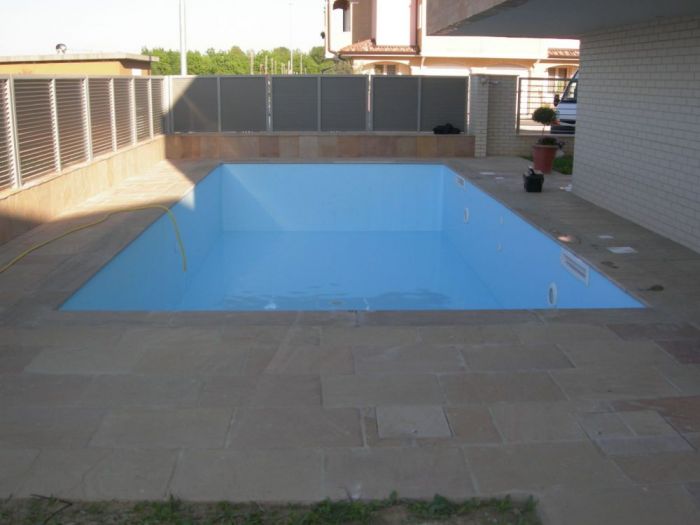 Archisio - Bertoli Piscine - Progetto Piscina rettangolare a skimmer