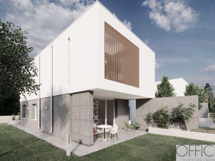 Archisio - Cristiano Todeschini - Progetto Bifamiliare 2