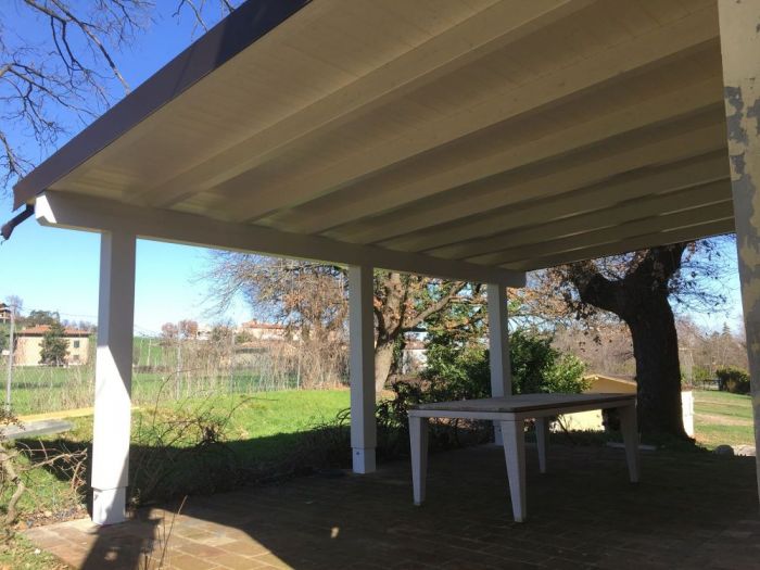 Archisio - Codeluppi E Rossi Snc - Progetto Porticato in legno