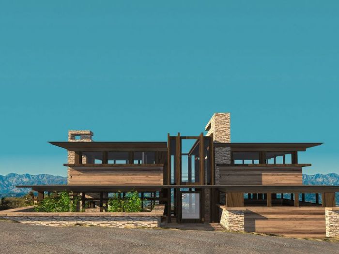 Archisio - Andrea Daguanno - Progetto Nuova edificazione villa in washington dc