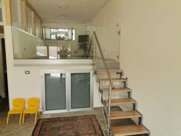 Archisio - De Luca Serramenti Di Andrea De Luca - Progetto Infissi parapetto in vetro acciaio inox