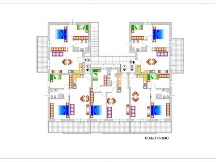 Archisio - Sartini Srl Impresa Costruzioni - Progetto Edificio turistico-residenziale frontemare