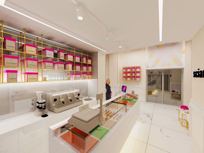 Archisio - Fv Design - Progetto Boutique di pasticceria
