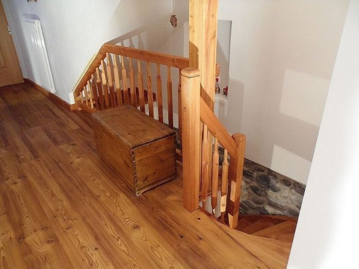 Archisio - Falegnameria Decrestina Pierluigi - Progetto Scala in larice evaporato