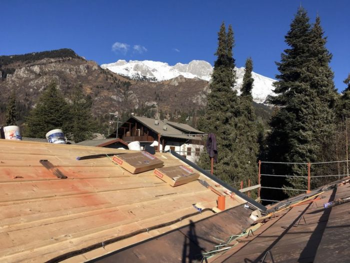 Archisio - Bclegno - Progetto Ville bifamilari struttura a telaio legno lamellare cert Fsc e pefc