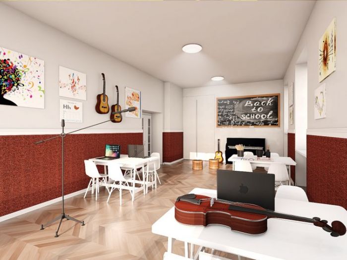 Archisio - Marika Forchia - Progetto Render scuola