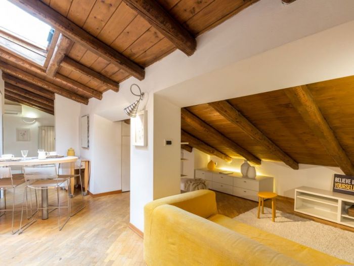 Archisio - Dettagli Home Staging Silvia Marcheselli - Progetto Mansarda in casolare antico nei dintorni di bologna